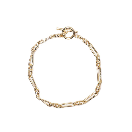 MOLTEN CHAIN GOLD BRACELET