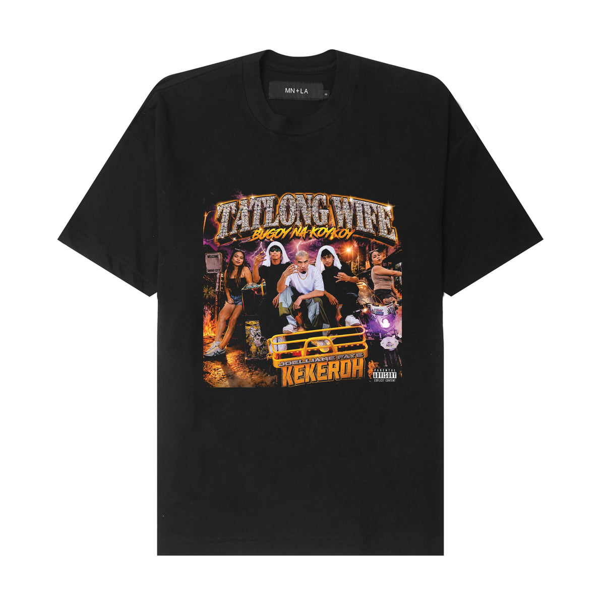 “TW” TEE IN ANTHRACITE