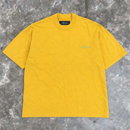 "THAI" LOGO TEE IN MUSTARD