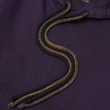 CUTOFF HOODIE IN SHADOW PURPLE