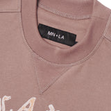"IRON CROSS" MILITIA SWEATSHIRT IN MAUVE