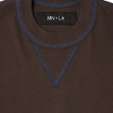EXO™ MILITIA MOCK NECK TEE WOOD/AZURITE