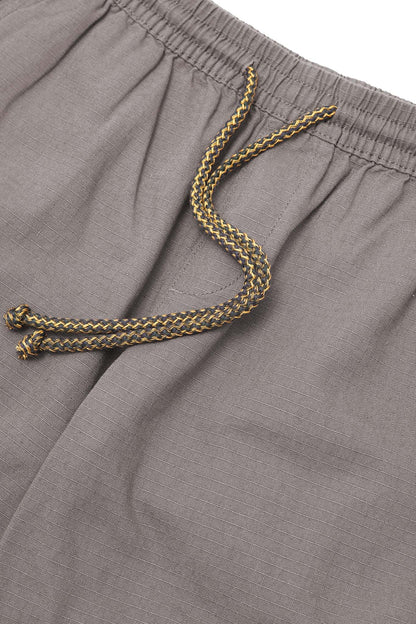 "HITTER" RIPSTOP SHORTS IN TAUPE