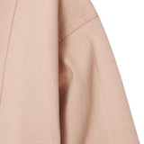QUARTER ZIP L/S TEE IN ALABASTER