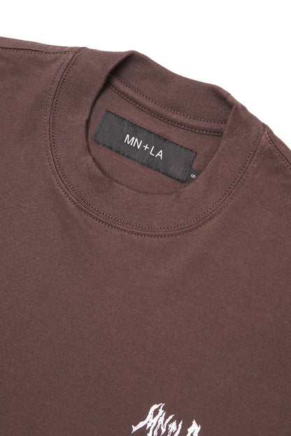 "WRAITH" TEE IN WOOD