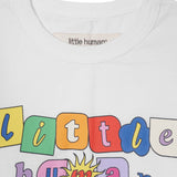 "SUN IS OUT" LITTLE HUMAN™ TEE IN WHITE