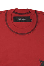 “M’$ SPECK V2” TEE IN RARRI RED