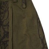 "VINES AND THORNS" OVERPOCKET PHAT PANTS IN OLIVE