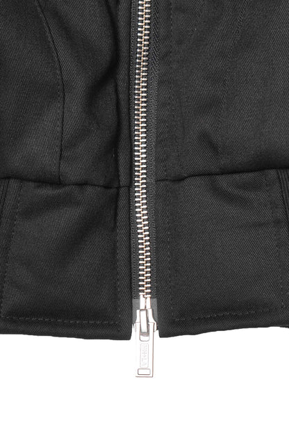 FLIGHT BOMBER JACKET IN GRAPHITE