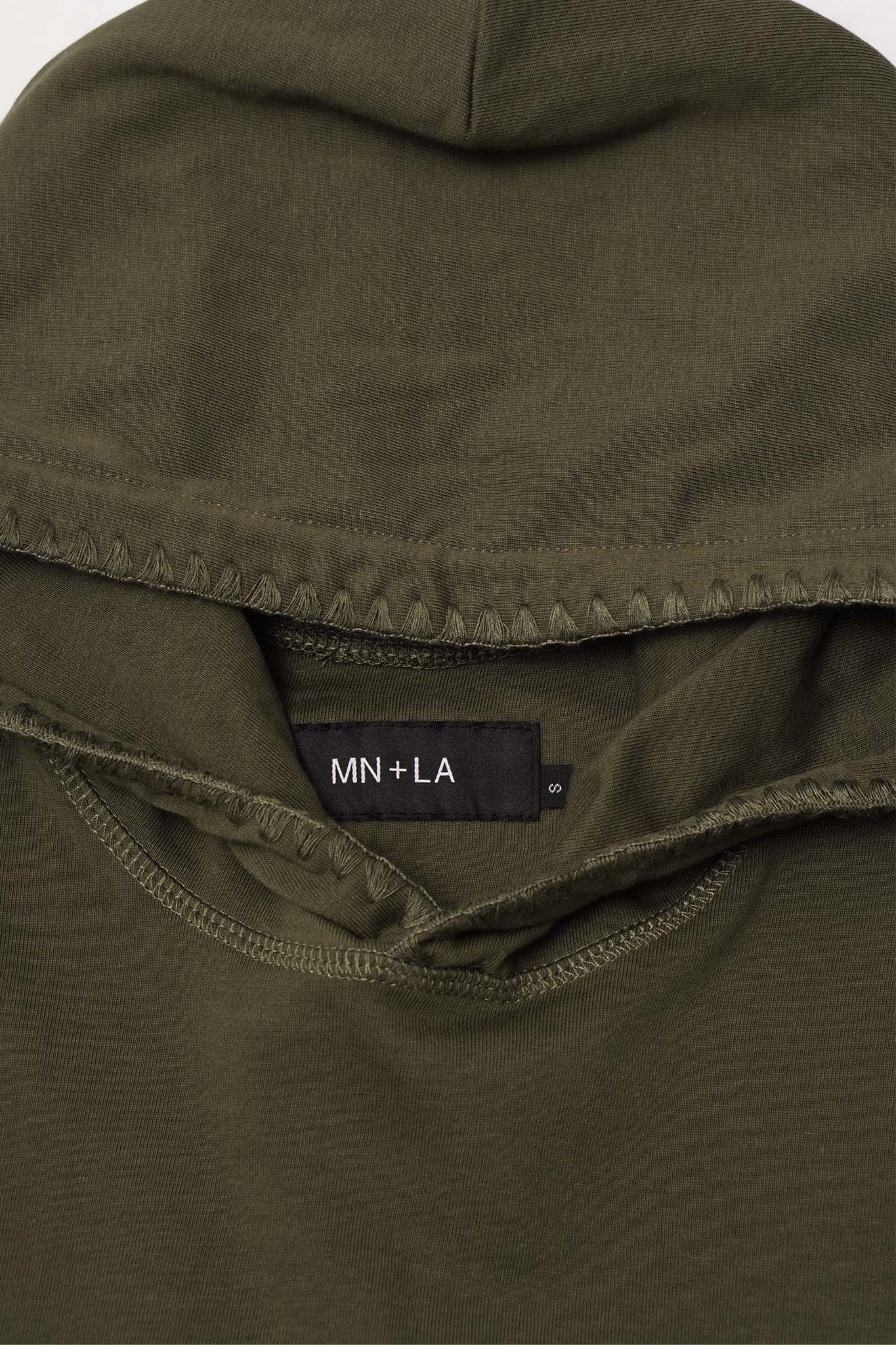 INCA HOODIE IN OLIVE