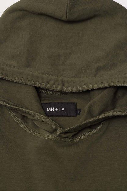 INCA HOODIE IN OLIVE