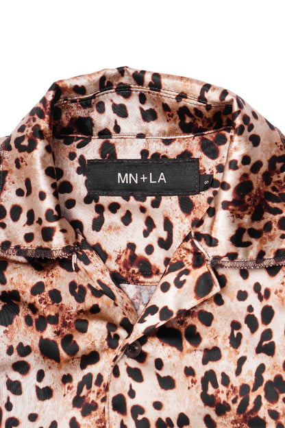 4 POCKET CUBAN SHIRT IN DESERT CHEETAH