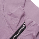 M+ QUARTER ZIP L/S TEE V2 IN LAVENDER