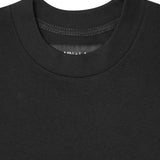 WAFFLE WEAVE TOPSHELF TEE IN ANTHRACITE