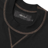 EXO™ MILITIA LONGSLEEVE TEE V3 IN CAVIAR/OLIVE