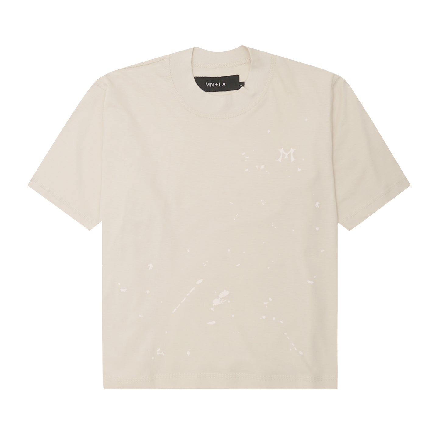 "HITTER" V3 MOCK NECK LITE TEE IN POWDER PINK