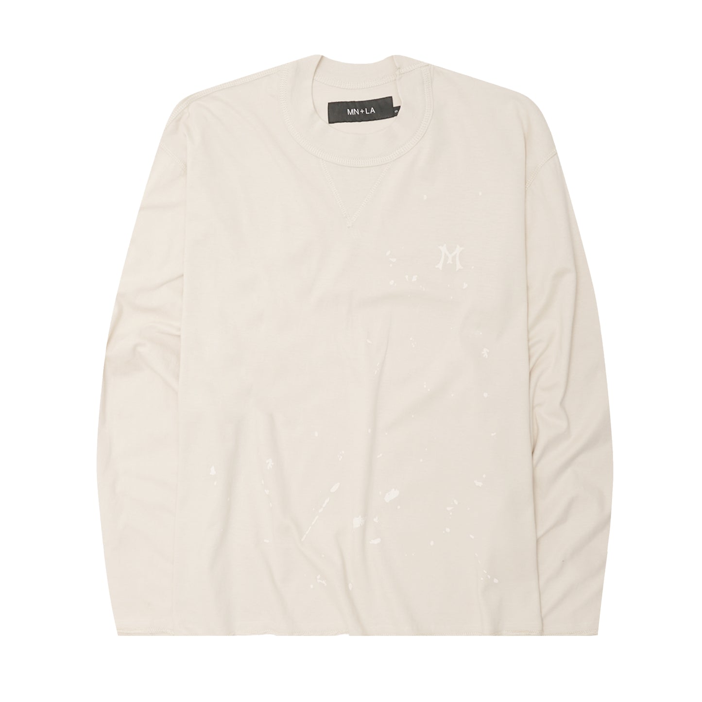 "HITTER" LONGSLEEVE TEE V3 IN WHITE