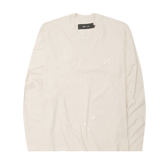 "HITTER" LONGSLEEVE TEE V3 IN WHITE