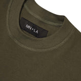 WAFFLE WEAVE VAST TEE IN OLIVE