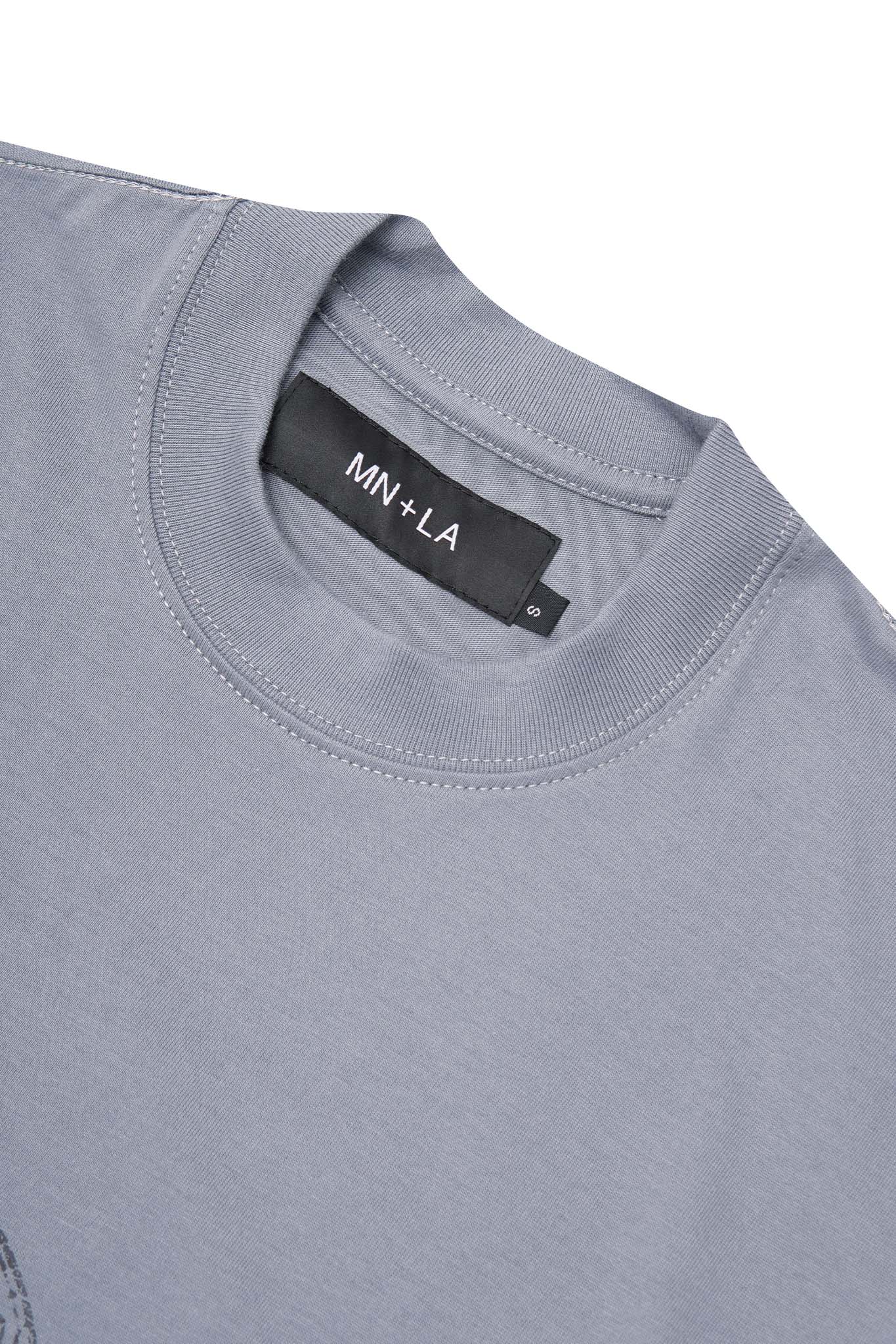 "HEADSPACE" TEE IN GLACIER