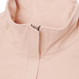 QUARTER ZIP L/S TEE IN ALABASTER