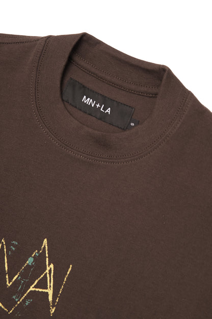 "IN MY ROOM" ULTRA HEAVY TEE IN WOOD