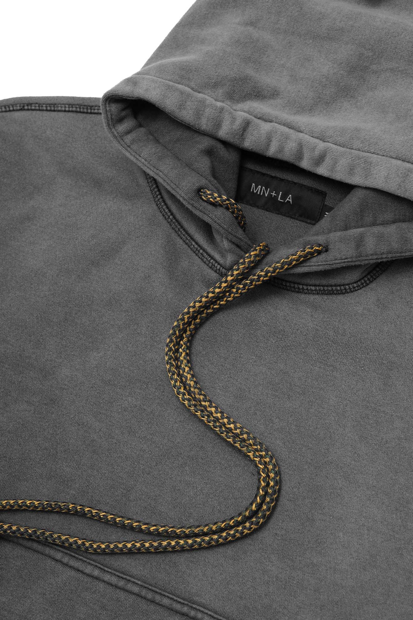 "CONCRETE" CUTOFF HOODIE