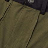 M+ OVERPOCKET PHAT SHORTS IN OLIVE