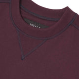 EXO™ MILITIA SWEATSHIRT IN WINE/NAVY