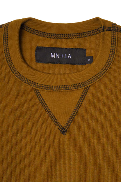 WAFFLE EXO™ MILITIA BOX TEE IN RUST