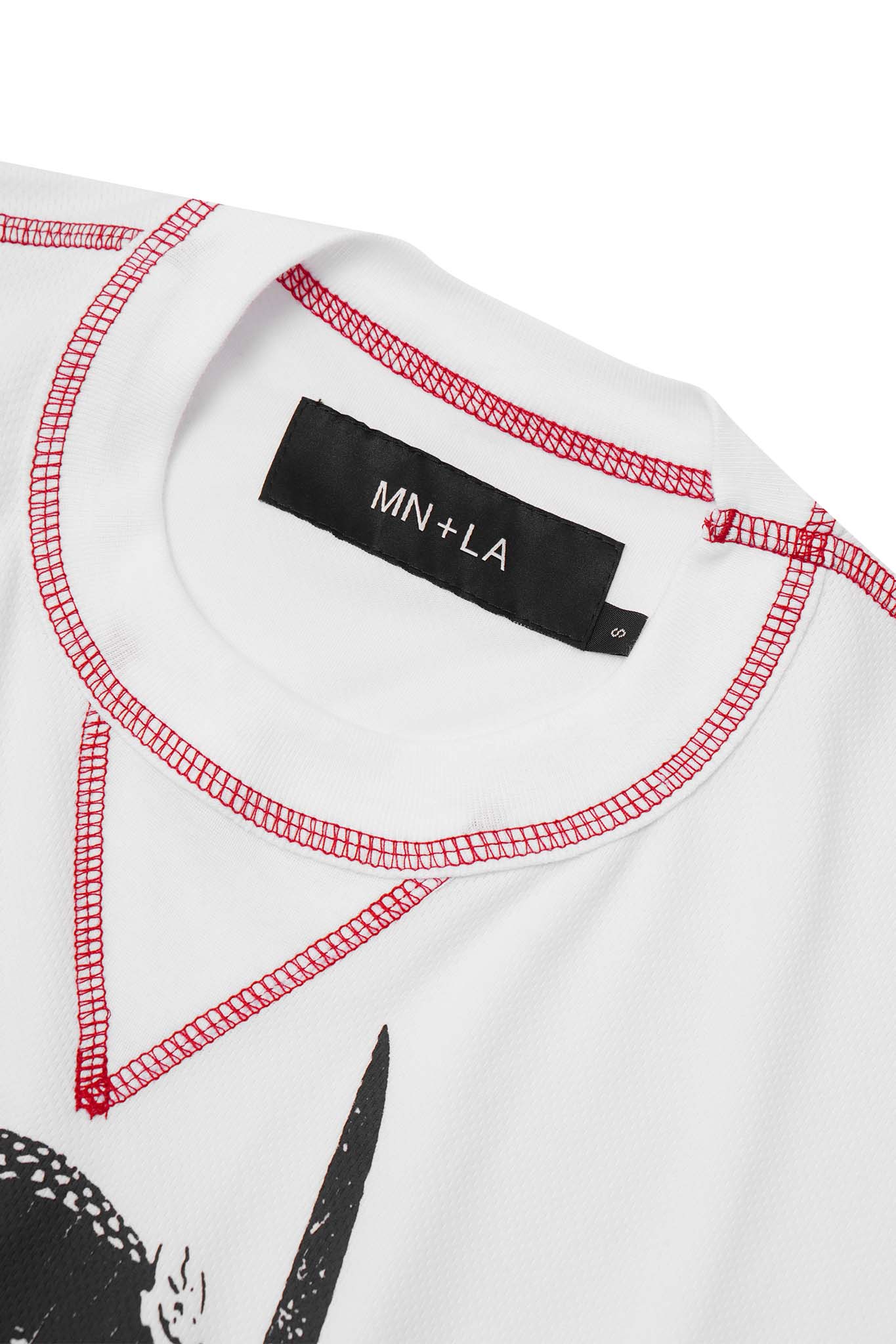"DESERT PHANTOM" TEE IN WHITE