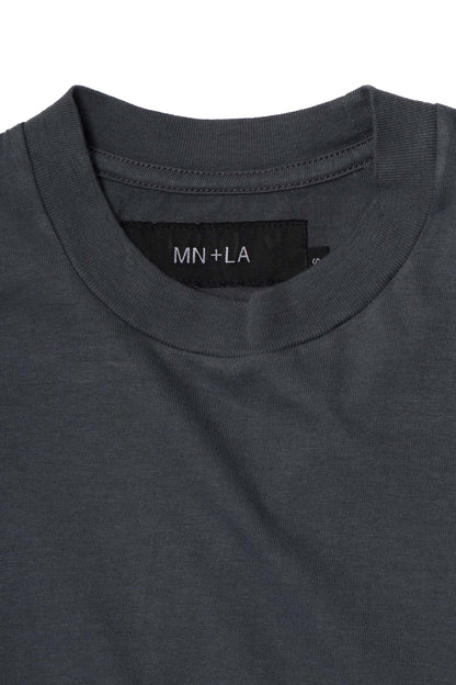 BOX LITE TEE IN CEMENT GREY