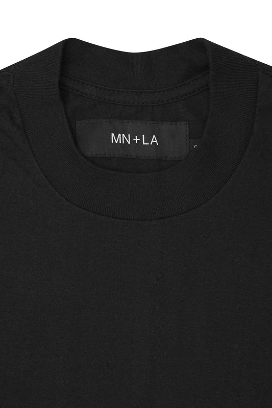 OVERSIZED LITE TEE IN CAVIAR