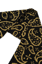 "PERSIAN PAISLEY" KNITTED SCARF IN ANTHRACITE