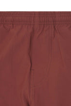PLEATED WIDE CROPPED PANTS IN BRICK