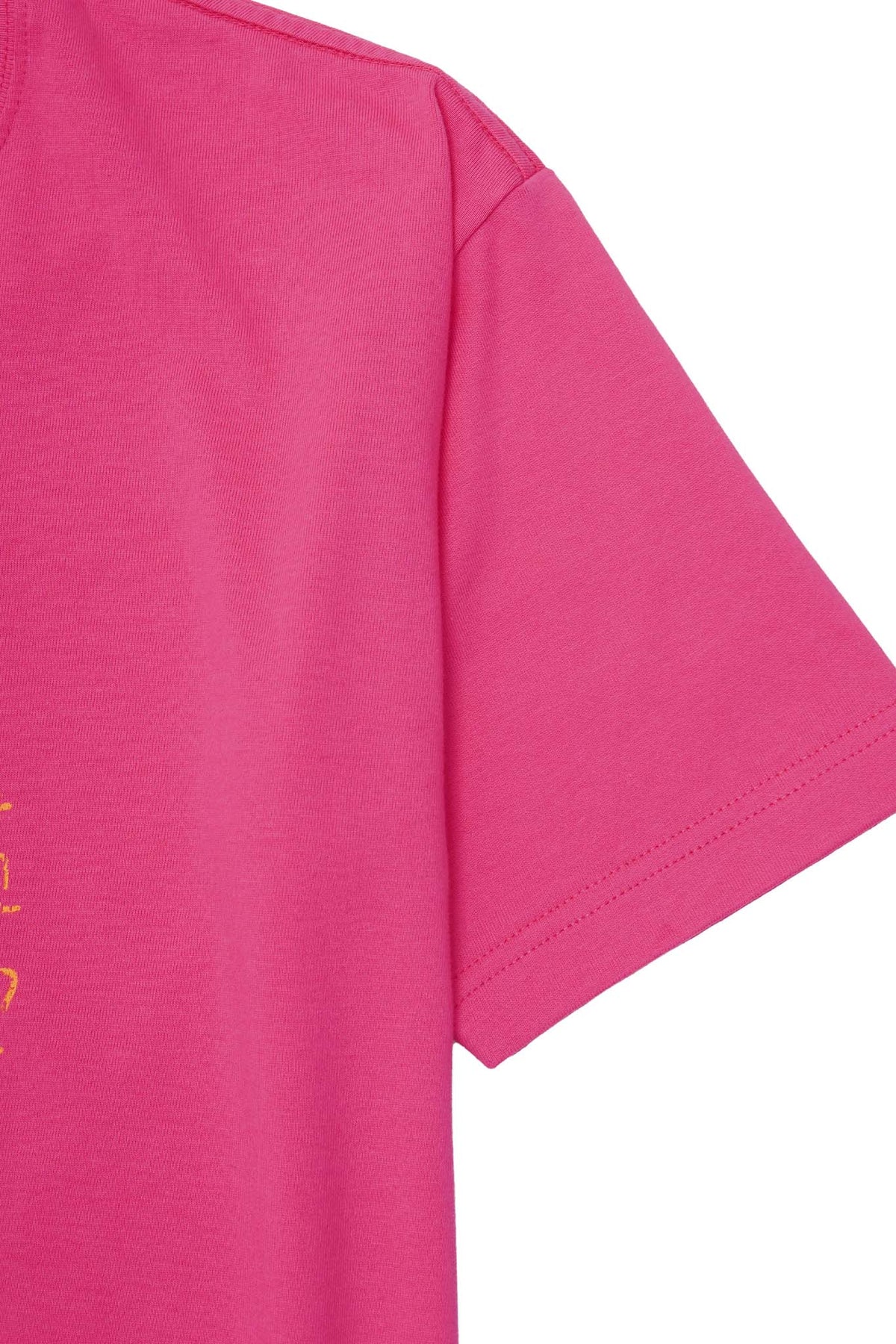 "SPIRIT WALKER" ULTRA HEAVY TEE IN STATIC PINK
