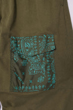 NEEDLEWORK PANTS IN SEA GREEN