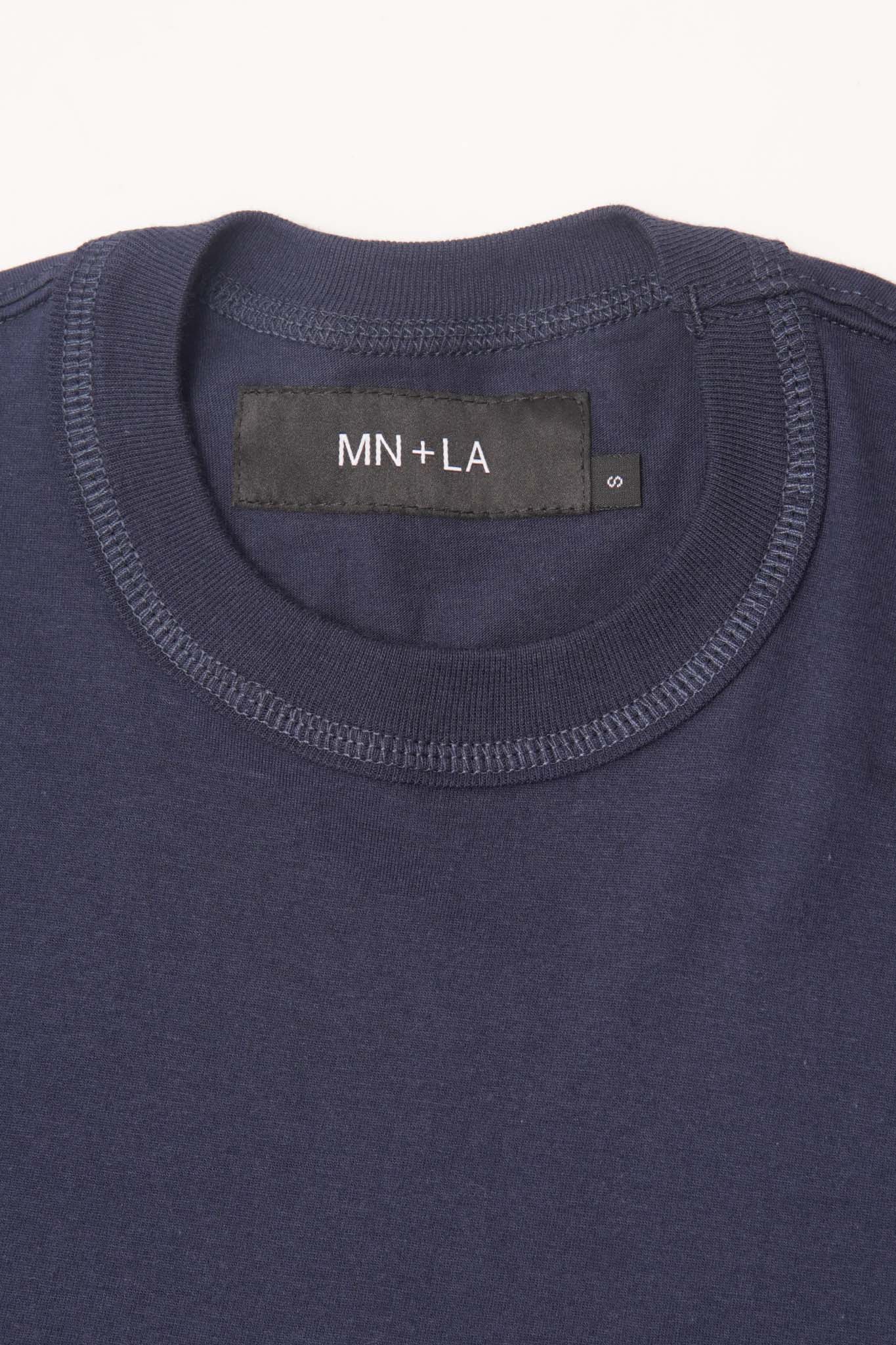 M+ CLASSIC POCKET LITE TEE IN NAVY