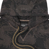 "YEAR OF THE DRAGON" HOODIE IN CAVIAR