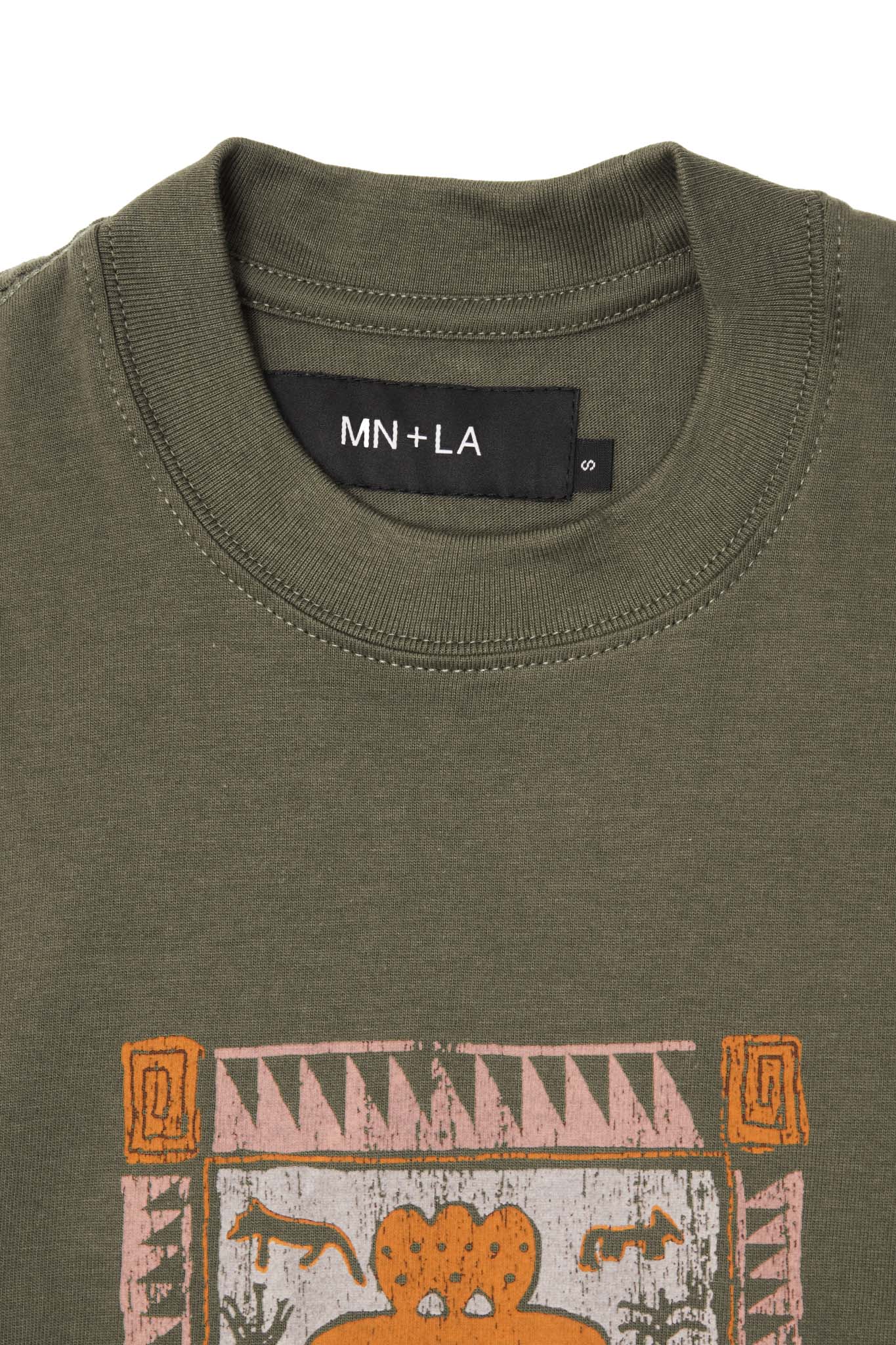 "SUPEREGO" ULTRA HEAVY TEE IN OLIVE