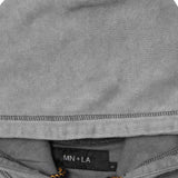 CUTOFF HOODIE IN CEMENT