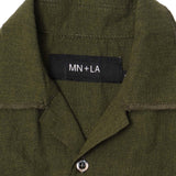 4 POCKET CUBAN SHIRT IN AGED MOSS