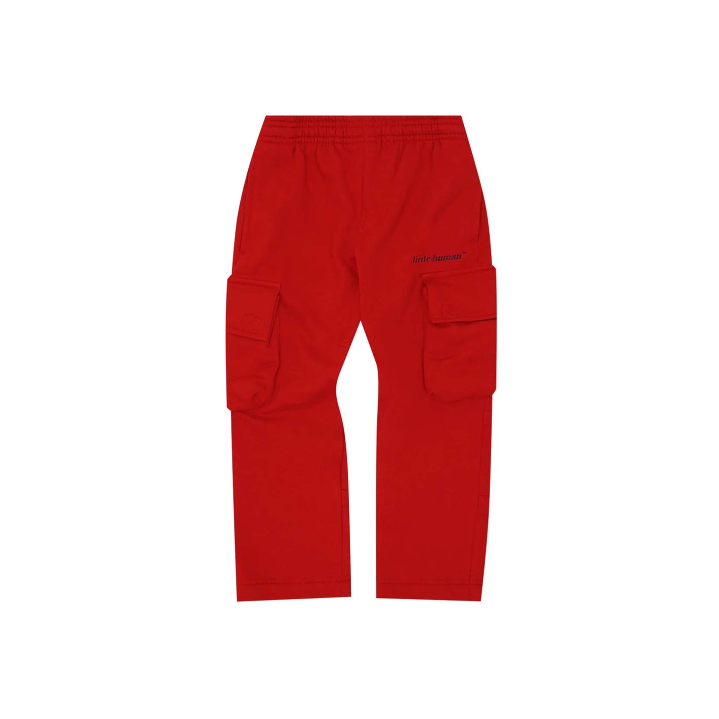 LITTLE HUMAN™ CARGO LOUNGE PANTS IN FADED RED
