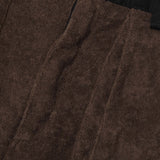 M+ OVERPOCKET TOWEL PHAT SHORTS IN WOOD