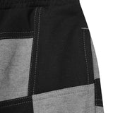 NEEDLEWORK SWEATSHORTS IN HEATHER GREY