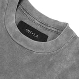 BOX LITE TEE IN LIGHT FOG