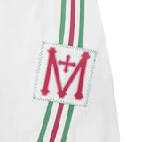 "FAST LANE" LONGSLEEVE TEE IN WHITE
