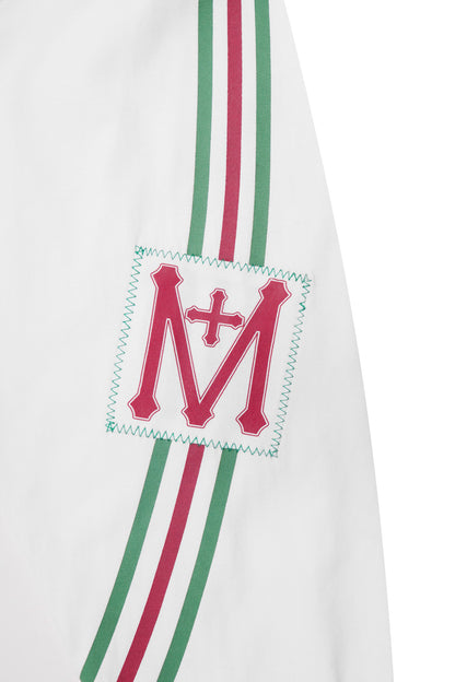 "FAST LANE" LONGSLEEVE TEE IN WHITE