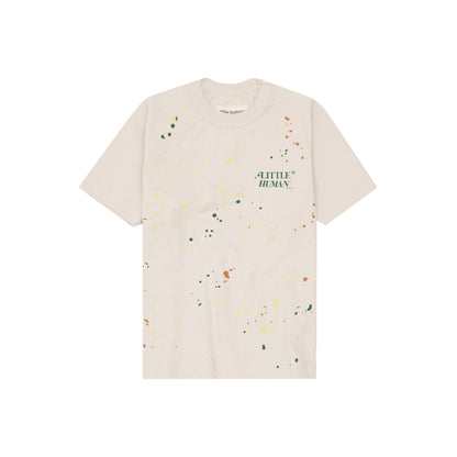 "PAINT SPLAT" LITTLE HUMAN™ TEE IN OAT