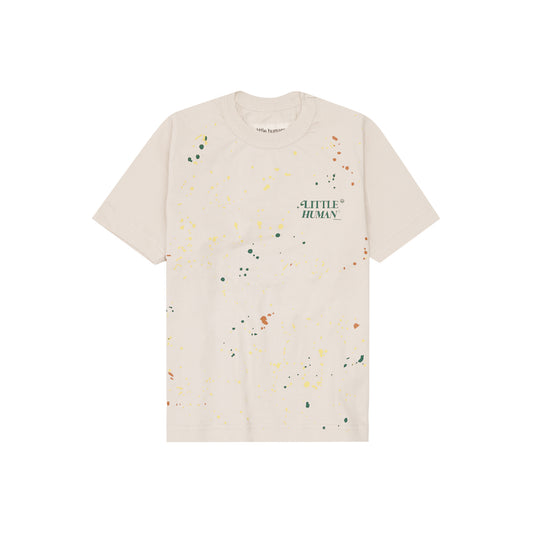 "PAINT SPLAT" LITTLE HUMAN™ TEE IN OAT